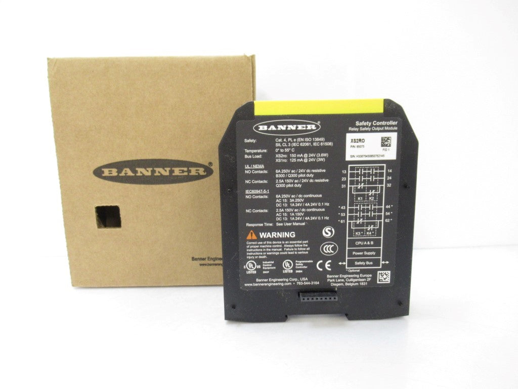 Banner XS2RO 85075 Safety Controller Expansion Module