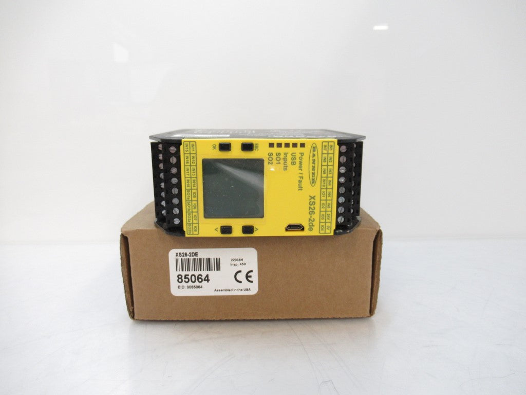 Banner XS26-2DE 85064 Engineering Expandable Safety Controller