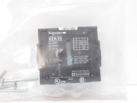 Schneider Electric VZN05 TeSys Auxilary Contact Block