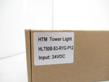 HTM HLT50B-S3-RYG-P12 Tower Light, 3 Color With Audible Alarm