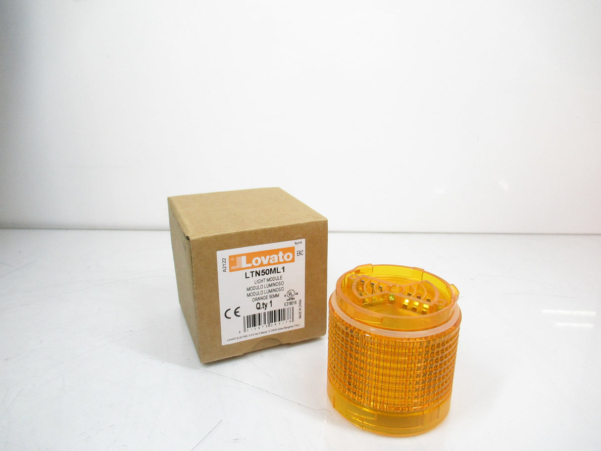 Lovato LTN50ML1 Orange Light Module, 50mm