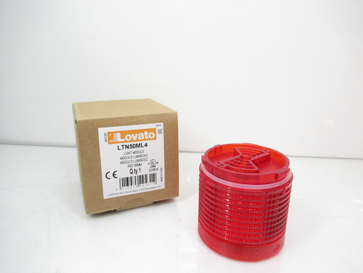 Lovato LTN50ML4 Red Light Module, 50mm