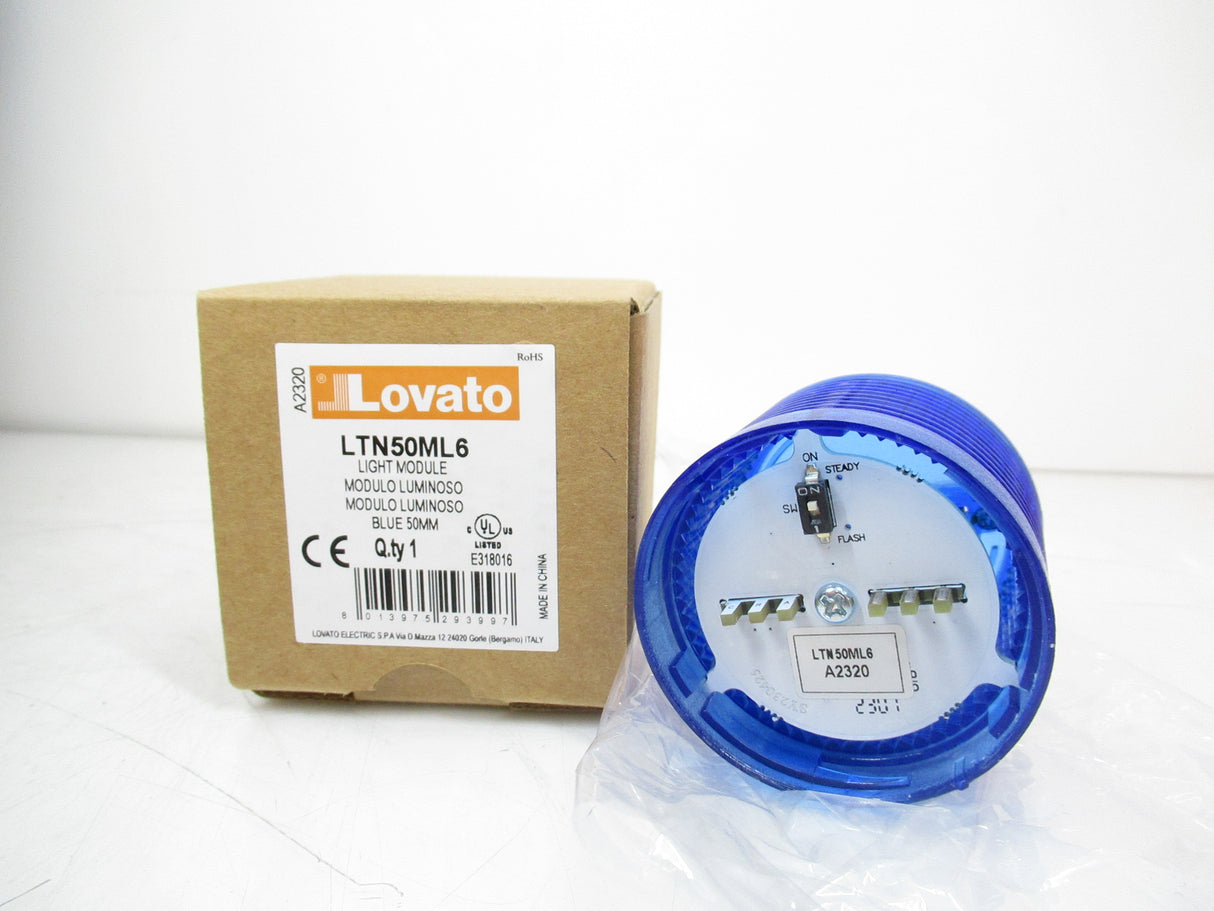 Lovato LTN50ML6 Blue Light Module, 50mm