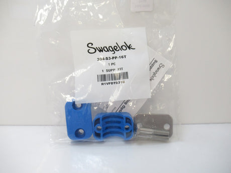 Swagelok 304-S3-PP-16T Bolted Plastic Clamp Tube 1" Support Kit