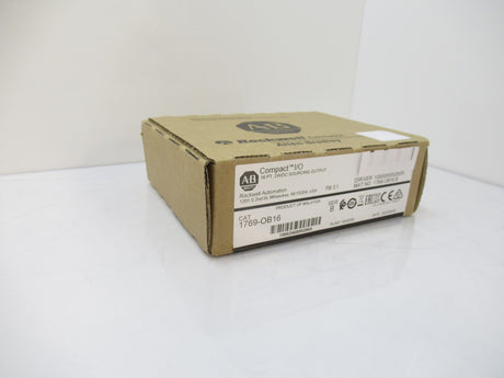 SURPLUS SEALED 1769-OB16 1769OB16 Allen Bradley CompactLogix 16-Point Series B