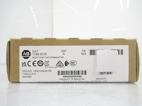 Allen Bradley 1769-ECR Compact I/O Right End Cap Ser A