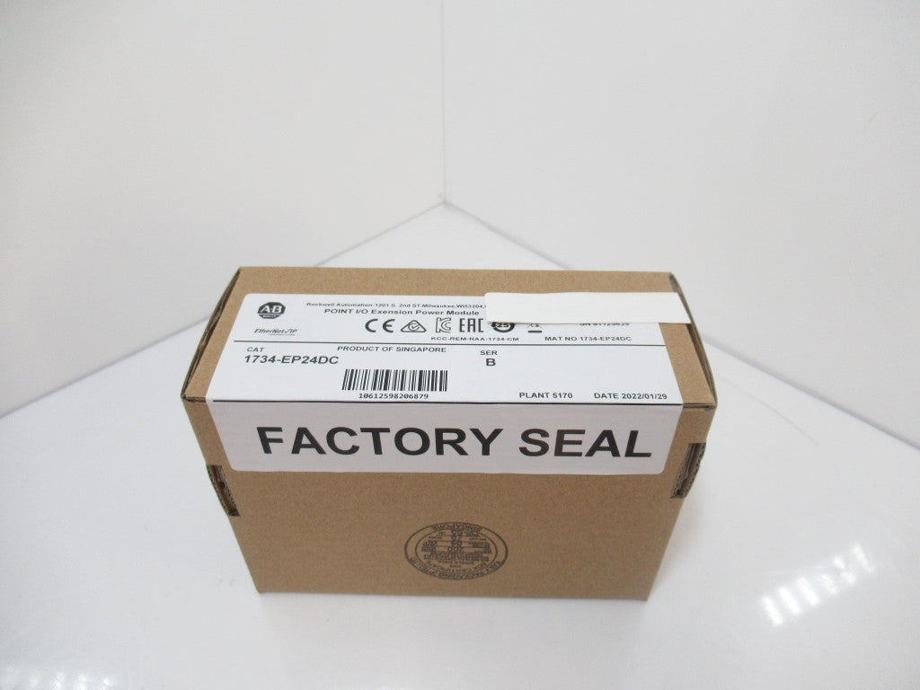 Surplus Sealed 1734-EP24DC 1734EP24DC Allen Bradley Point Expansion Power Supply