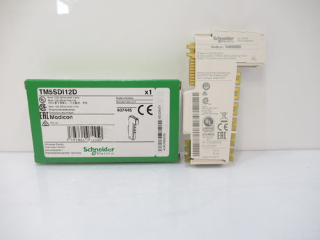 Schneider Electric TM5SDI12D Discrete Input Module, Modicon, 24V DC Sink