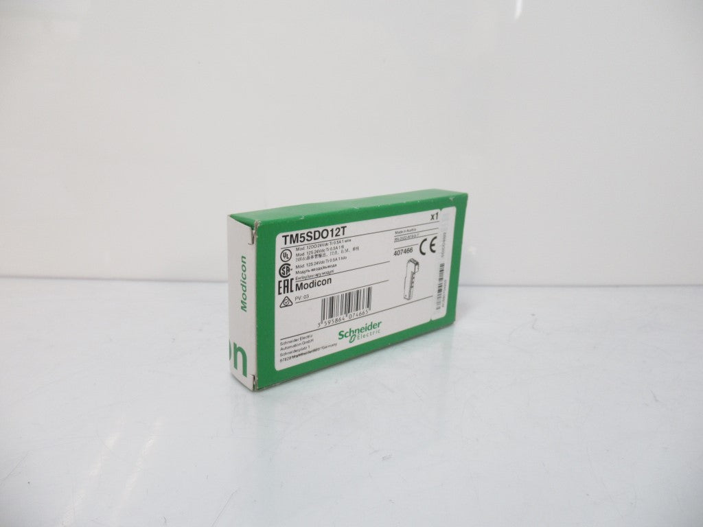 TM5SDO127 Schneider Electric Modicon Discrete Output Module 24V DC, 0,5A, 1 Wire