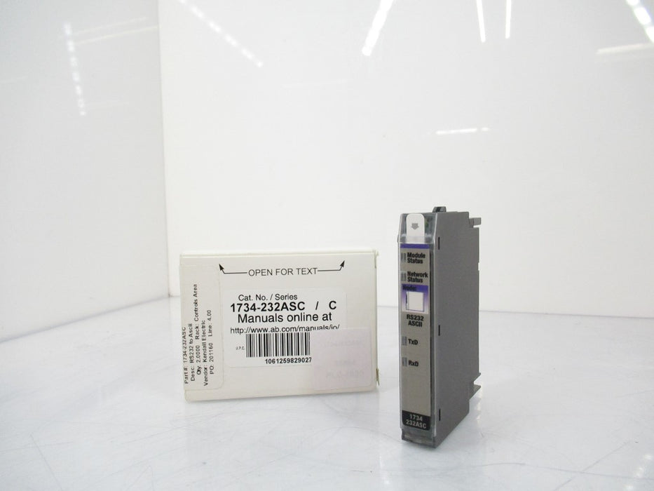 Allen Bradley 1734-232ASC Point I/O Serial Interface Module, Series C