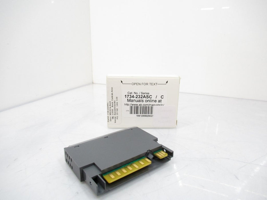 Allen Bradley 1734-232ASC Point I/O Serial Interface Module, Series C