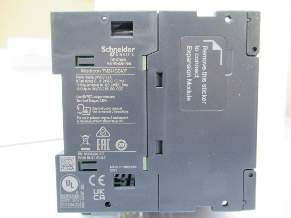 Schneider Electric TM241CE40T Logic Controller Modicon M241