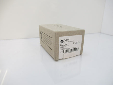 1794-IA16 1794IA16 Allen Bradley FLEX I/O 120V AC Input Module, Surplus Sealed 2021