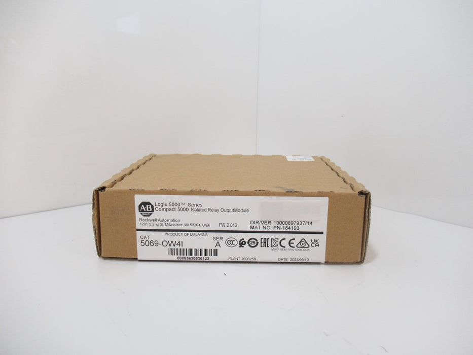 Allen Bradley 5069-OW4I CompacLogix 5000 Output Module Ser A, Surplus