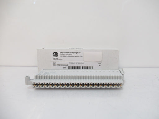 Surplus 5069-RTB18-SPRING Allen Bradley 5069 Compact I/O Terminal RTB Kit Spring