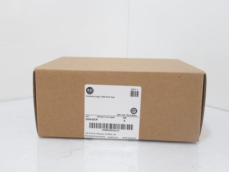 Allen Bradley 5069-ECR CompactLogix 5380 End Cap Series A SURPLUS SEALED