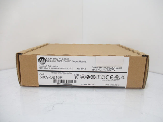 Allen Bradley 5069-OB16F CompactLogix 16-Ch Fast DC Output Module SURPLUS SEALED