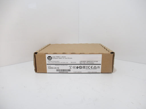 Allen Bradley 5069-IA16 Compact I/O 16-Ch, 120 / 240V AC Input, Ser A, Surplus