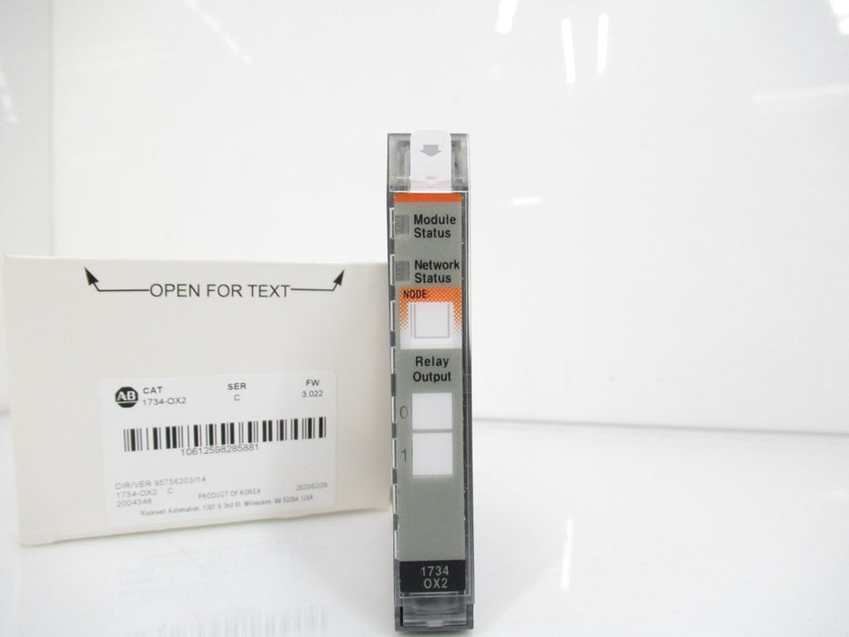 Allen Bradley 1734-OX2 Point I/O 2 Point Output Module, Surplus