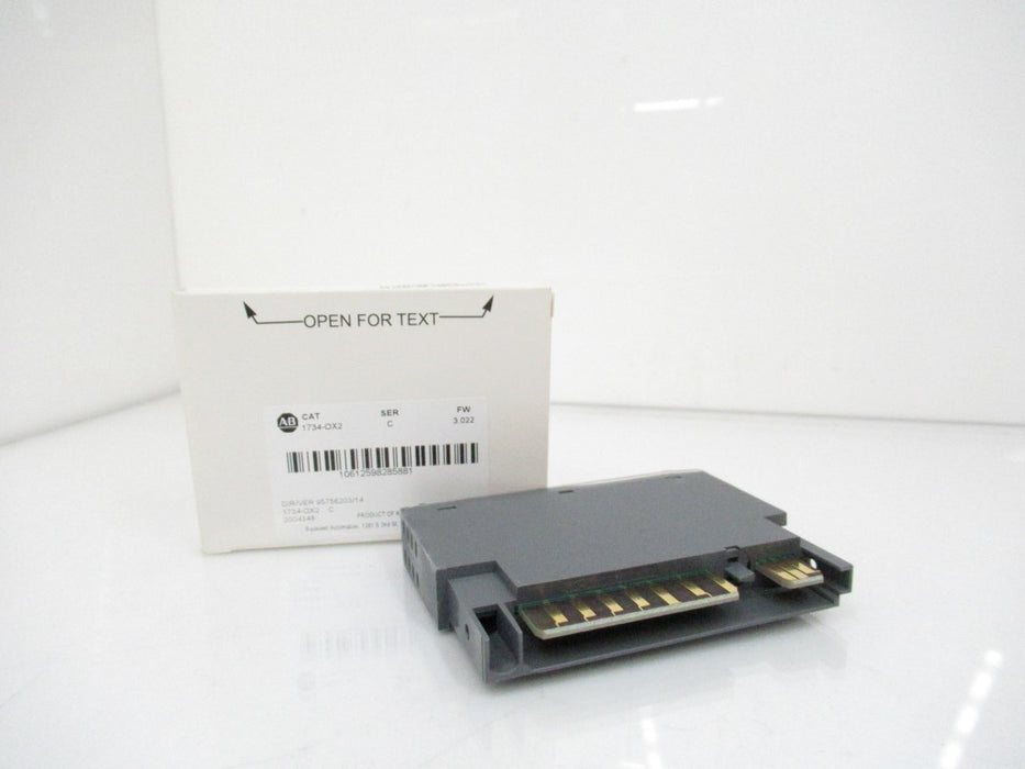 Allen Bradley 1734-OX2 Point I/O 2 Point Output Module, Surplus