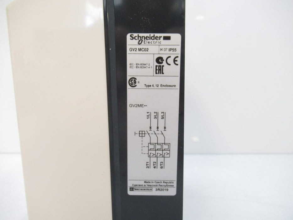 Boîtier IP55 pour disjoncteur GV2MC02 - Schneider