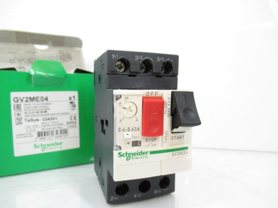 Schneider Electric GV2ME04 Tesys Deca Motor Circuit Breaker