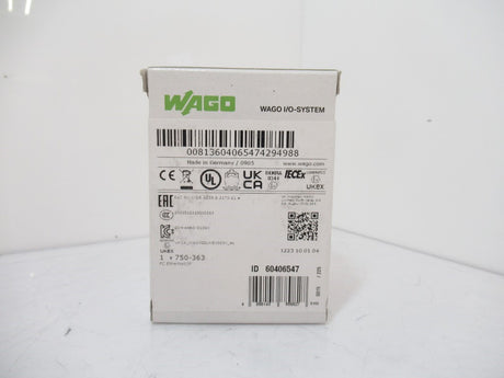 Wago 750-363 Fieldbus Coupler EtherNet/IP