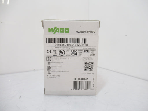 Wago 750-363 Fieldbus Coupler EtherNet/IP