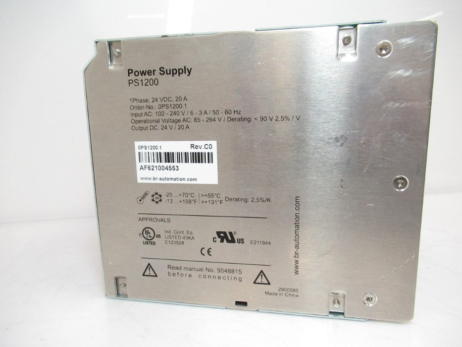 B&R Automation 0PS1200.1 Power Supply