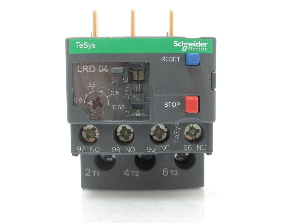 Schneider Electric LRD04 TeSys, Thermal Overload Relay, Class 10A, 0.4 To 0.63 A