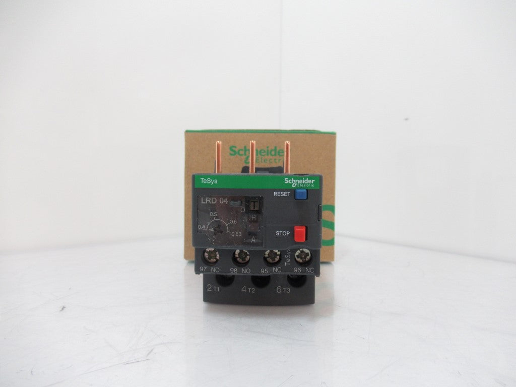 Schneider Electric LRD04 TeSys, Thermal Overload Relay, Class 10A, 0.4 To 0.63 A