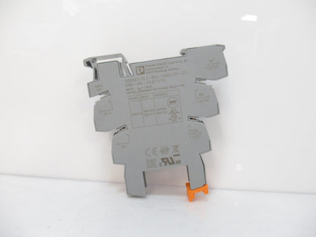 PLC-BSC-24DC/21-21 29 67 015 Phoenix Contact Relay Base, Gray, Sold By Unit