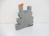 PLC-BSC-24DC/21-21 29 67 015 Phoenix Contact Relay Base, Gray, Sold By Unit