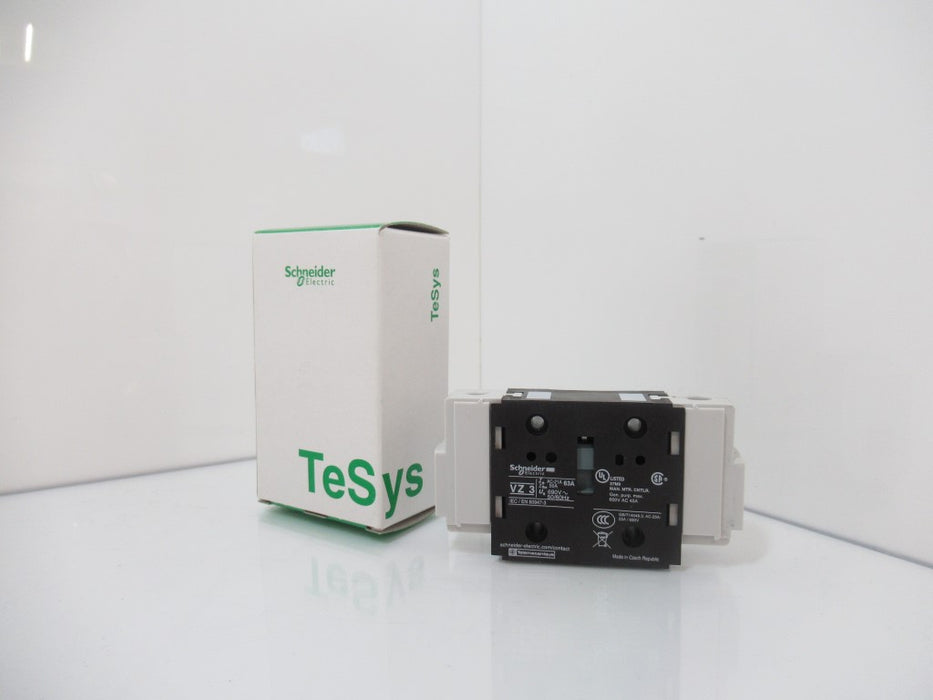 Schneider Electric VZ3 Additional Pole, Tesys Control, 63A, For V3