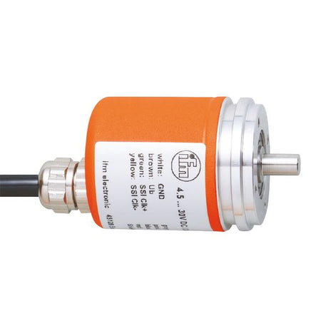 Ifm RM8001 Absolute Multiturn Encoder With Solid Shaft