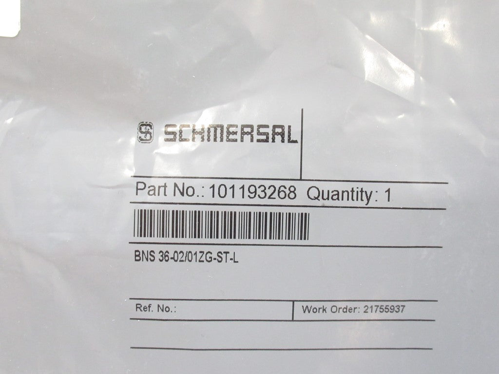 Schmersal 101193268 BNS360201ZGSTL Interlock