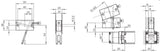 IE10-R1 IE10R1 Sick 5306528 Hinged Actuator O/U, Sold By Unit