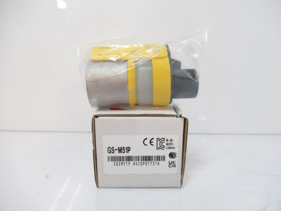 Keyence GS-M51P Safety Interlock Switch, PNP, M12, 500N