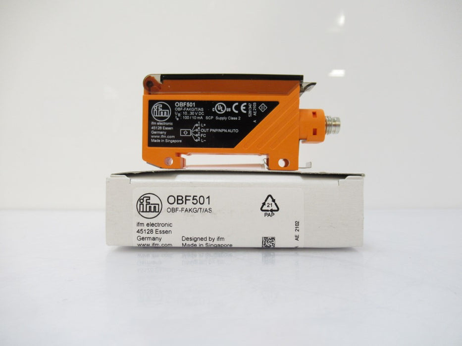 Efector IFM OBF501 OBF-FAKG/T/AS OBFFAKGTAS Photoelectric Sensor