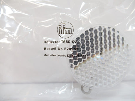 Ifm Electronic E20956 Reflector TS-50 For Retro-Reflective Sensors, Sold By Unit