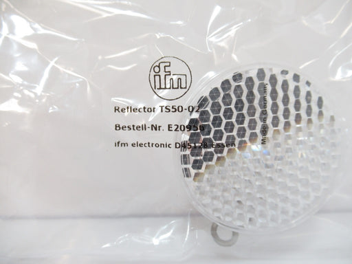 Ifm Electronic E20956 Reflector TS-50 For Retro-Reflective Sensors, Sold By Unit