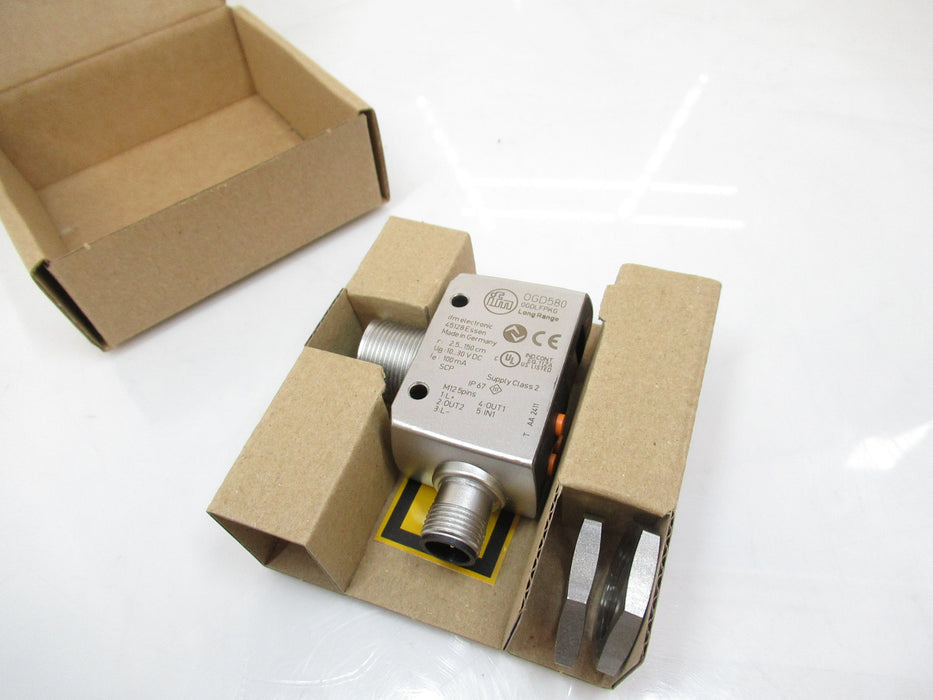 Ifm Electronic OGD580 OGDLFPKG/IO-LINK/US Photoelectric Distance Sensor