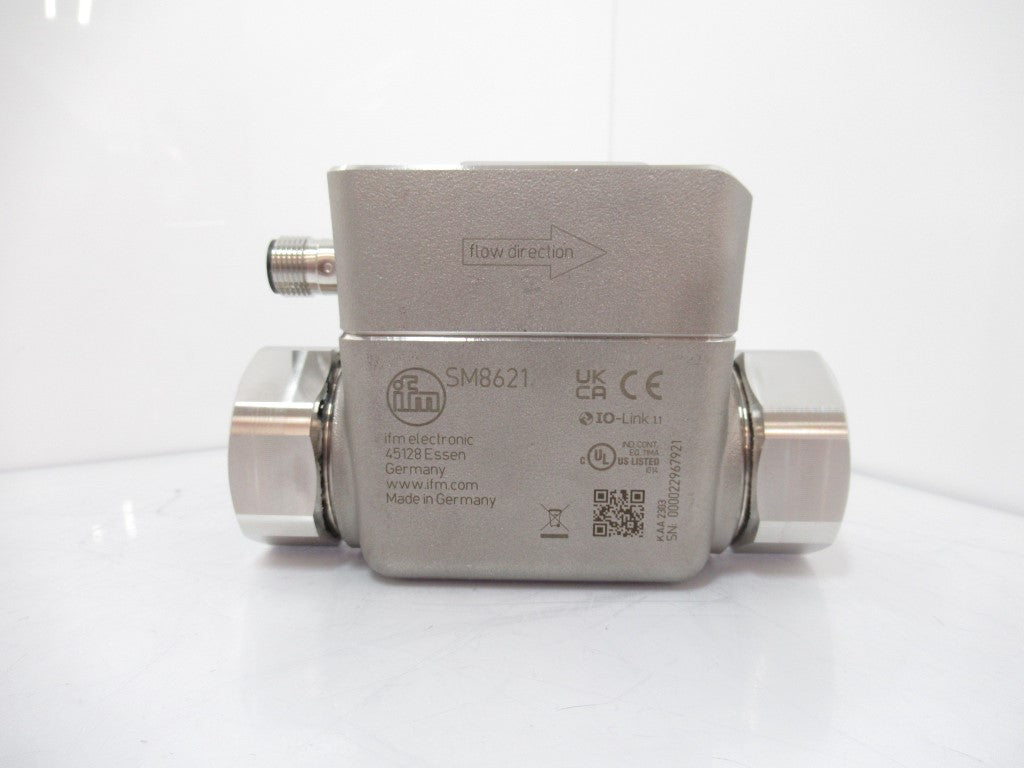 Ifm Electronic SM8621 SMN11XGXFRKG/US 100 Magnetic Inductive Flow Meter PNP/NPN