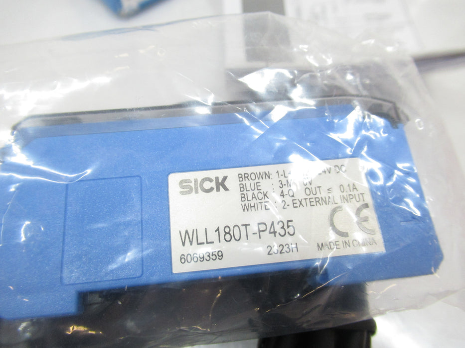 Sick WLL180T-P435 6069359 Fiber-Optic Sensor, 12-24V DC