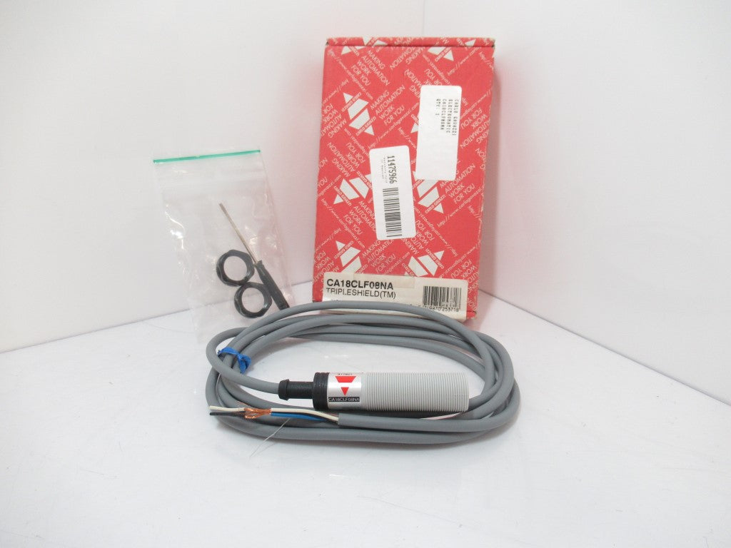 CA18CLF08NA Carlo Gavazzi Proximity Sensor Capacitive Thermoplastic, Sold In Kit