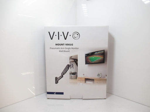VIVO MOUNT-V001G Pneumatic Arm Single Monitor Wall Mount