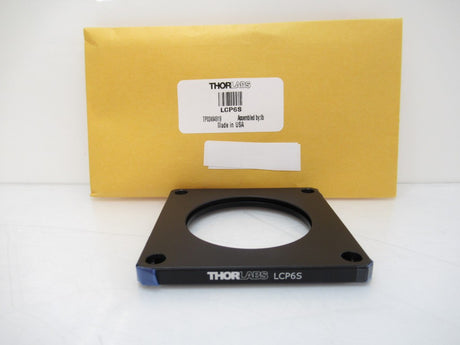 Thorlabs LCP6S 60 mm Cage Plate, SM2 Threads, 6 mm Thick