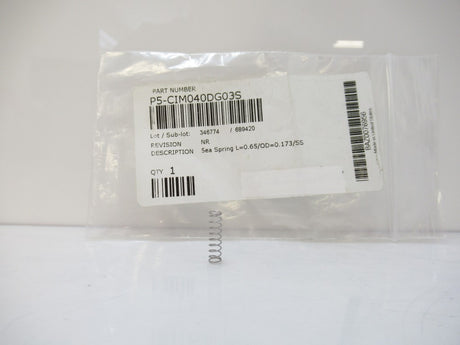 CIM040DG03S Compression Springs, Stainless Steel, Sold By Unit