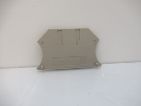 Weidmuller WAP 2.5-10 1050000000 End Plate, W-Series, Sold By Unit