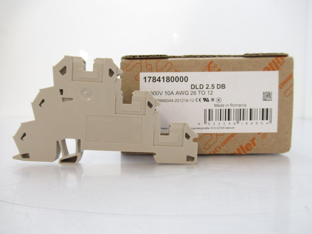 Weidmuller DLD 2.5 1784180000 W-Series, Terminal Block, Sold By Unit